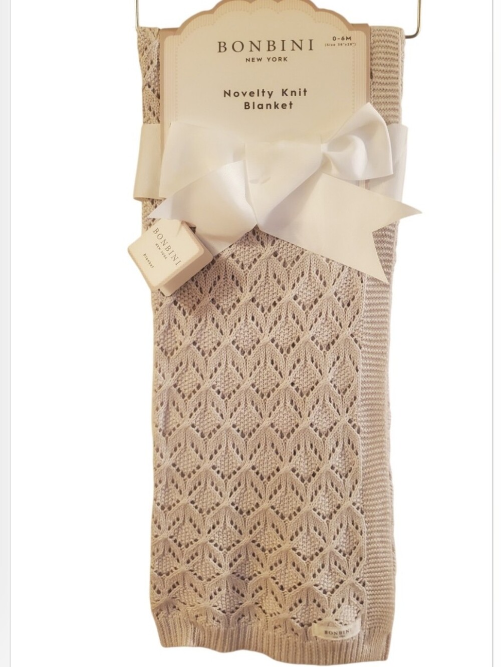 Bonbini Novelty Knit Baby Blanket